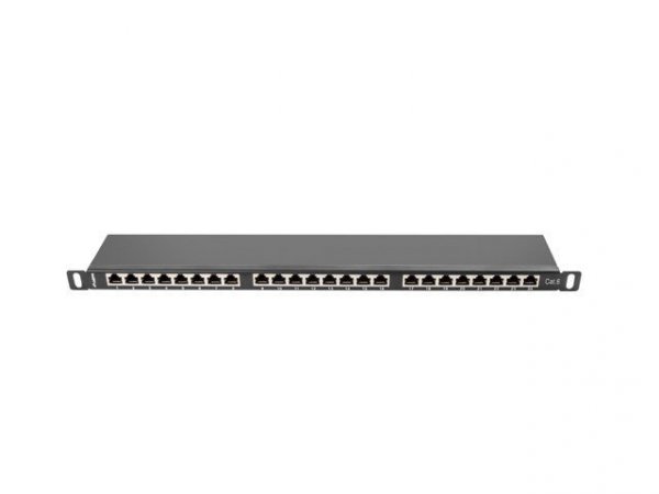 Patch panel Lanberg  PPS6-0024-B (0.5U; kat. 6)