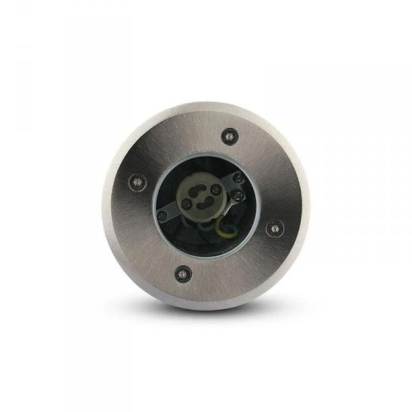 Oprawa gruntowa V-TAC VT-7677 najazdowa 230V IP65 GU10 (SKU 7515) Czarny, Srebrny