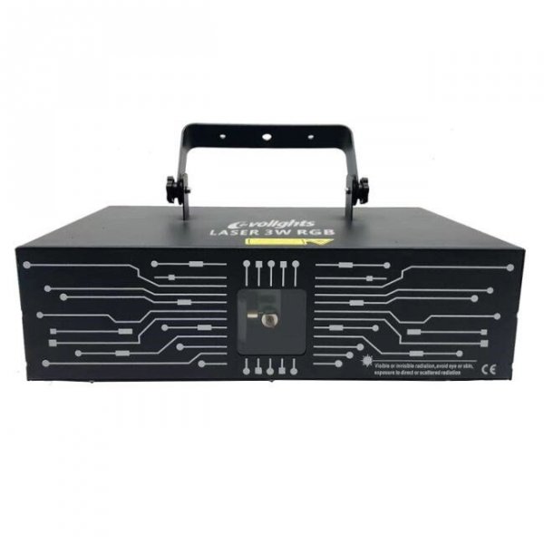 EVOLIGHTS LASER 3W RGB