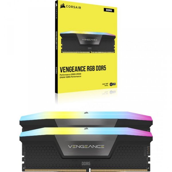Corsair Vengeance RGB CMH96GX5M2B5200C38 moduł pamięci 96 GB 2 x 48 GB DDR5 5200 MHz