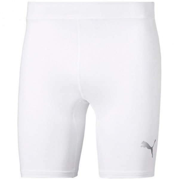 Spodenki męskie Puma LIGA Baselayer Short Tight białe 655924 04 L