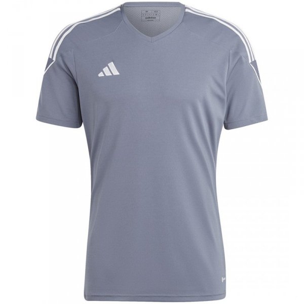 Koszulka męska adidas Tiro 23 League Jersey szara IC7478 L