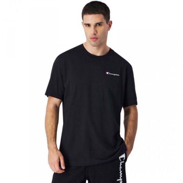 Koszulka męska Champion SS Tee czarna 220264 KK001 XL