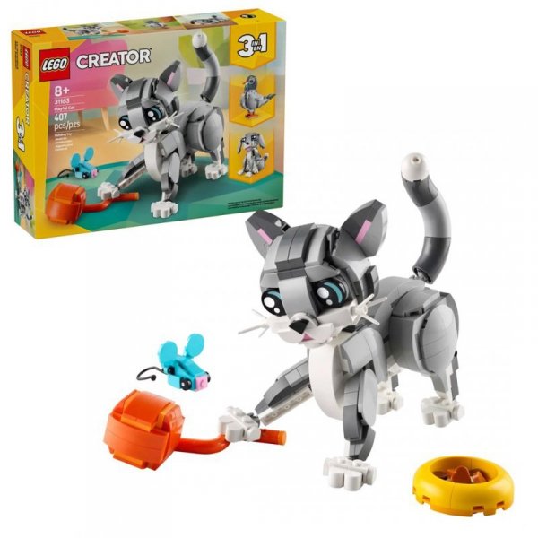 LEGO CREATOR 3w1 31163 Psotny kot