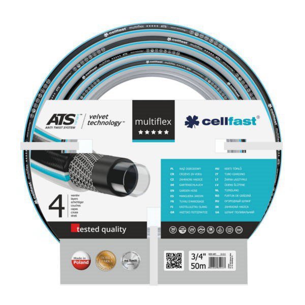 Cellfast sodo žarna MultiFlex 3/4 50m (13-221)