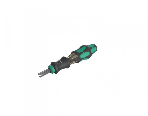 Rękojeść do bitów WERA 1/4&quot; z magnesem + 6 bitów
