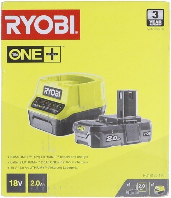 Akumulator +ładowarka RYOBI RC18120-120 ONE+ 5133003368 (Li-Ion)
