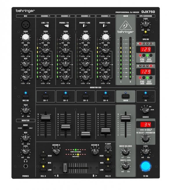 Behringer DJX750 Mikser DJ