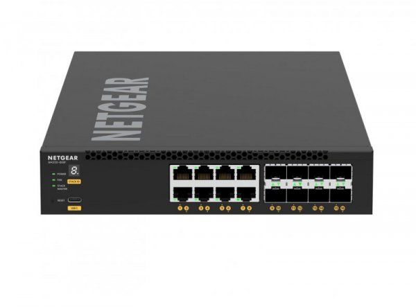 NETGEAR M4350-8X8F Zarządzany L3 10G Ethernet (100/1000/10000) 1U Czarny