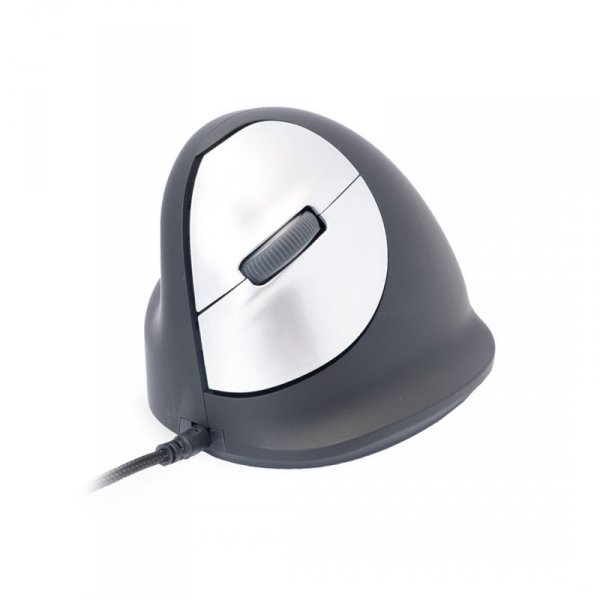 R Go Tools R-Go Pele HE ergonomisch links USB mittel juodas/silb retail