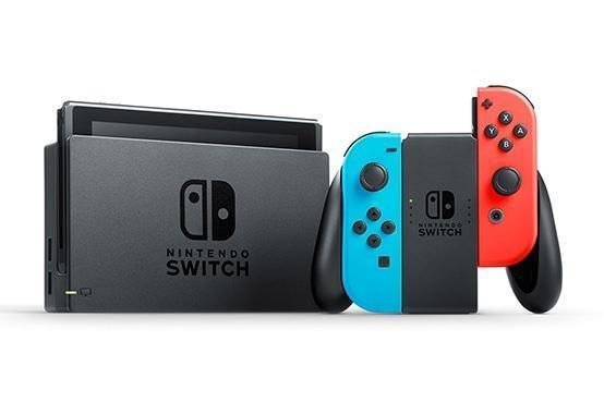 Nintendo Switch przenośna konsola do gier 15,8 cm (6.2&quot;) 32 GB Ekran dotykowy Wi-Fi Niebieski, Szary, Czerwony