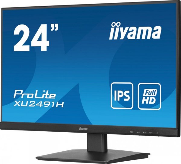 Monitor iiyama ProLite XU2491H-B1 - 24&quot; - Płaski ekran - 60.5 cm