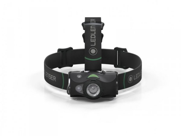 Latarka czołowa Ledlenser MH 8 Black-Black