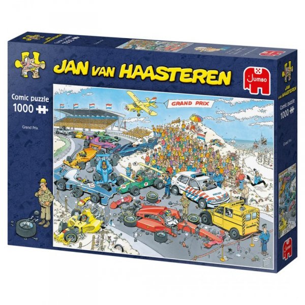 Jan van Haasteren Formula 1, The Start 1000 pcs Puzzle układanka 1000 szt. Komiksy