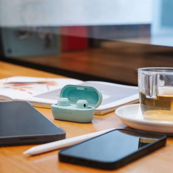 Słuchawki douszne Teufel REAL BLUE TWS 3 True-Wireless Bluetooth mgliste zielone - Słuchawki - 20 KHz