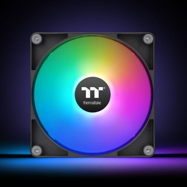 Wentylator komputerowy Thermaltake CT140 Reverse ARGB Sync z podświetleniem 140mm, zestaw 2 sztuki