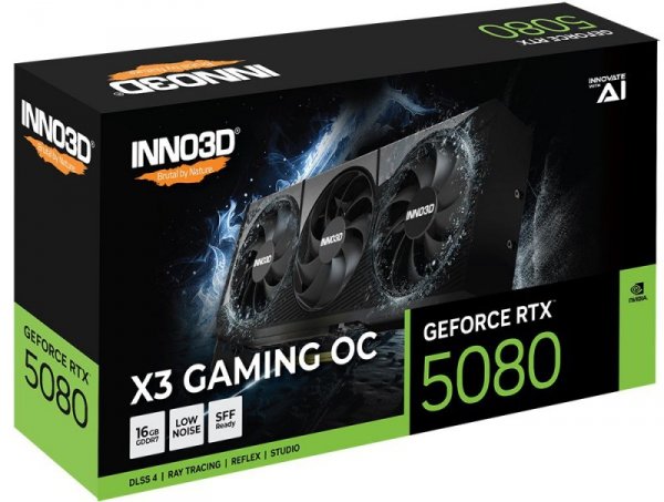 Inno3D Gaming OC GeForce RTX 5080 X3 NVIDIA 16 GB GDDR7