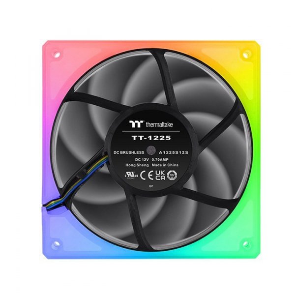 Thermaltake TOUGHFAN 12 RGB Obudowa komputera Wentylator 12 cm Biały 3 szt.