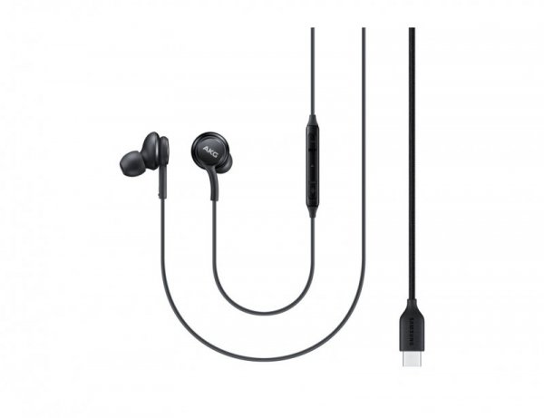 Samsung EO-IC100 Zestaw słuchawkowy Przewodowa Douszny Połączenia/muzyka USB Type-C Czarny