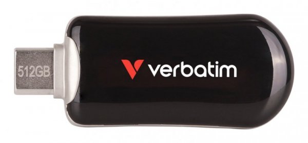 Pamięć flash USB-C STICK Verbatim Plectra Black 512 GB