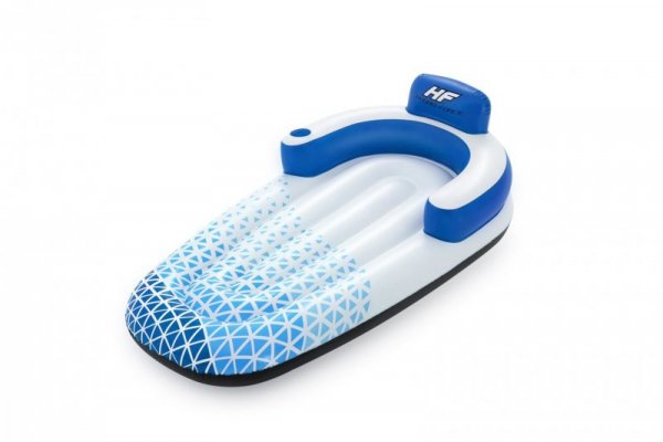 Bestway 43533 pływak basenowy i plażowy Niebieski, Biały Wzór Pływające fotel