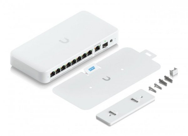 Switch Ubiquiti USW-Flex-2.5G-8-PoE | 8x 2.5GbE RJ45, 1x 10GbE SFP+, 196W