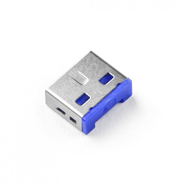 Smartkeeper UL03P1DB bloker portów Blokada portu USB Typu-A Niebieski Plastik 10 szt.