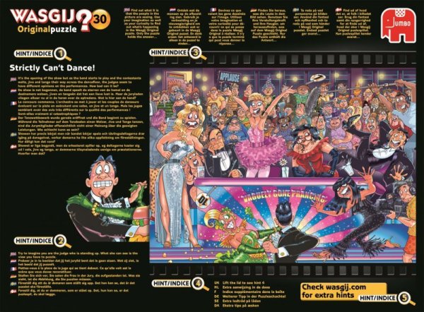 Wasgij Original 30 1000 pcs Puzzle układanka 1000 szt. Komiksy