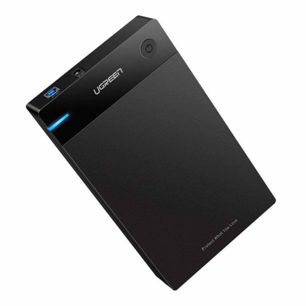 Obudowa zewnętrzna dysku HDD 3,5&quot; UGREEN SATA USB 3.0 	US222 (czarna)