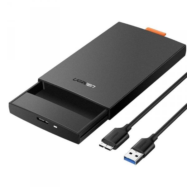Obudowa zewnętrzna dysku 2,5&quot; UGREEN  	CM237 SATA SSD/HDD (czarna)
