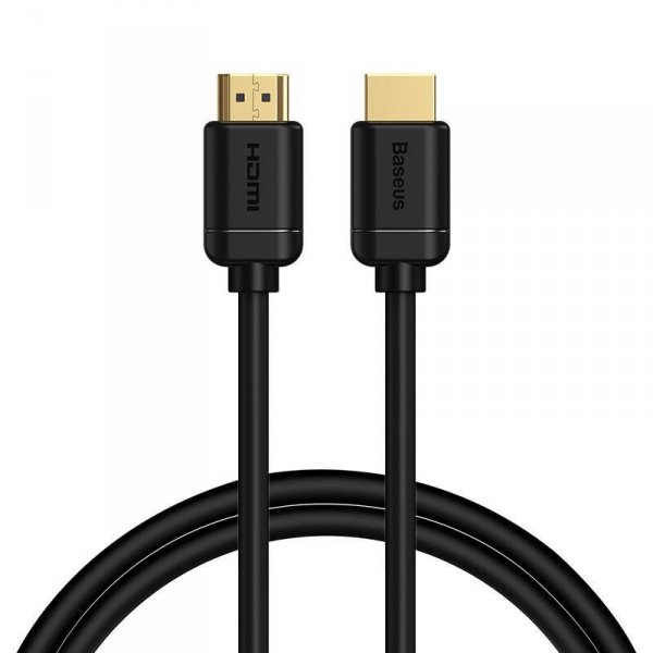 Kabel HDMI 2.0 Baseus, 4K 60Hz, 3D, HDR, 18Gbps, 1m (czarny)