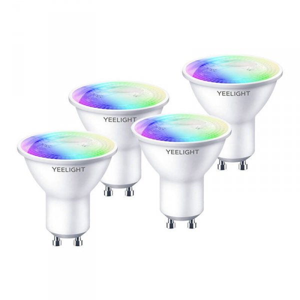 Inteligentna żarówka Yeelight W1 GU10 (kolor) 4szt