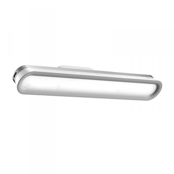 Lampa magnetyczna Baseus Magnetic Stepless Pro, z panelem dotykowym (biała)