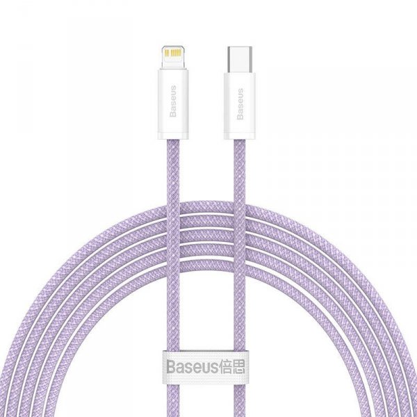 Kabel USB-C do Lightning Baseus Dynamic Series, 20W, 2m (fioletowy)