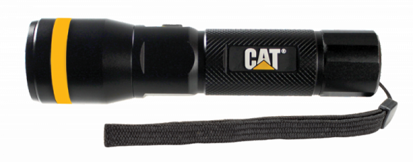Latarka LED 300 lumenów - latarka zoom CAT CT2500