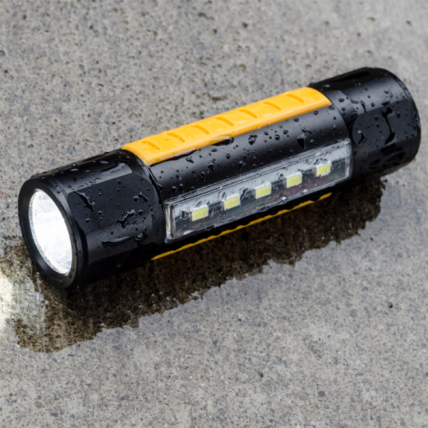 Latarka LED 200 lm - latarka taktyczna, podwójne źródło światła CAT CT3410