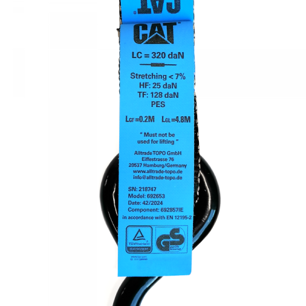 Pasy transportowe CAT 980479IE 2szt/2,5cm x 5,0m/320kg