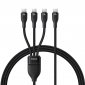 Kabel Baseus Flash Series 3 100W 1,5m (czarny) 