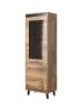 Witryna NORD 60x38x182,5 dąb wotan/antracyt 