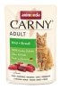 Animonda Carny Adult Pouch Beef,Ostrich 85g 