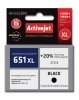 Activejet AH-651BRX Tusz (zamiennik HP 651 C2P10AE; Premium; 20 ml; czarny) 