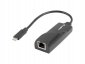 Karta sieciowa Lanberg NC-1000-02 (USB 3.1, USB-C; 1x 10/100/1000Mbps) 