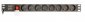 GEMBIRD LISTWA ZASILAJĄCA RACK 19 PDU EG-PDU-014-F 1U, 16A, 8X FRANCUSKIE GNIAZDO, WTYK SCHUKO, KABEL 3M 