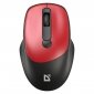 DEFENDER MYSZ FEAM MM-296 RF SILENT CZERWONA 