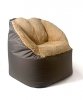 Pufa worek sako FLUFFY brąz XXL 140x90 