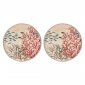 ROSE&TULIPANI SEA LIFE Zestaw 2 talerzy płaskich z melaminy 27 cm 