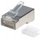 Intellinet 790543 wtyczka RJ45 Szary 