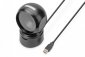DIGITUS DA-81005 CZYTNIK KODÓW KRESKOWYCH PRZEWODOWY STACJONARNY USB-A 1.4M, 1D I 2D, ZGODNY Z KODAMI QR 