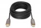 Kabel połączeniowy hybrydowy HDMI 2.1 Ultra High Speed 8K60Hz UHD HDMI A/HDMI A M/M czarny 20m 