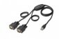 Kabel DIGITUS USB 2.0 do 2xRS232 